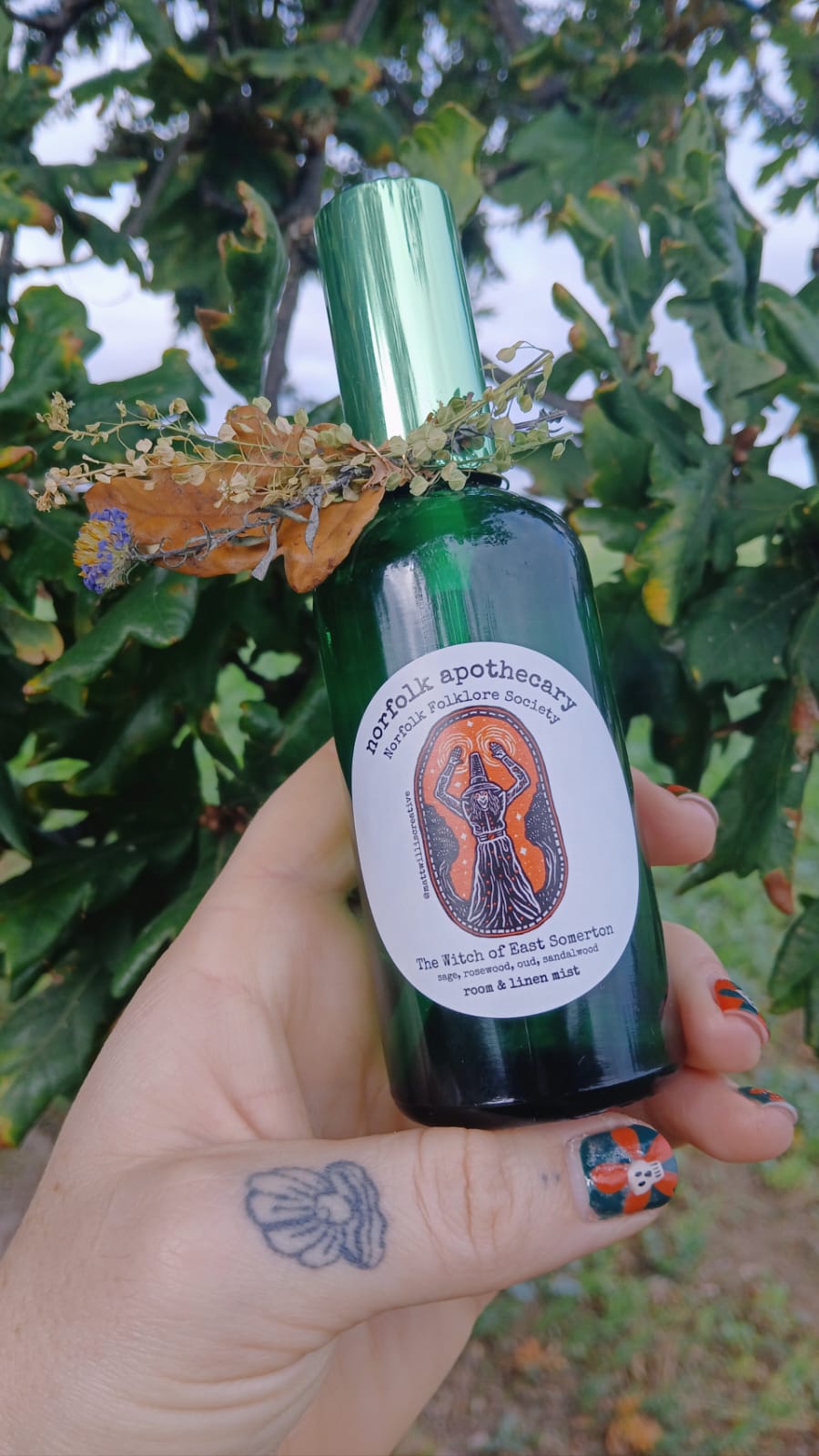 the witch of east somerton - room and fabric mist
