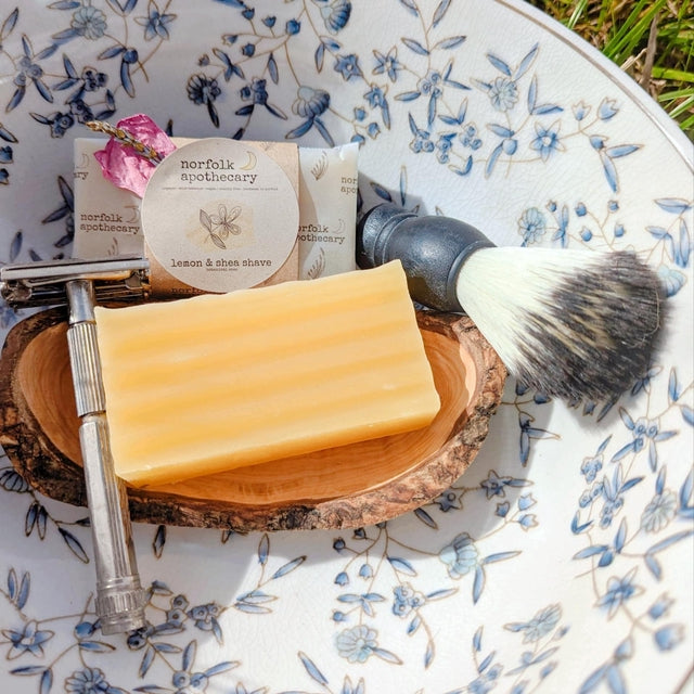 lemon and shea shave bar